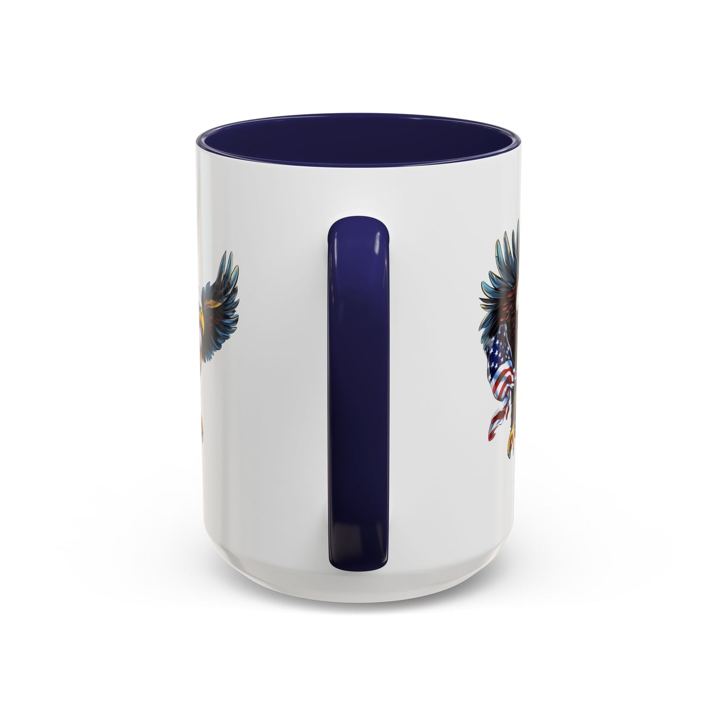 4th of July Mug - American Bald Eagle Flag 7