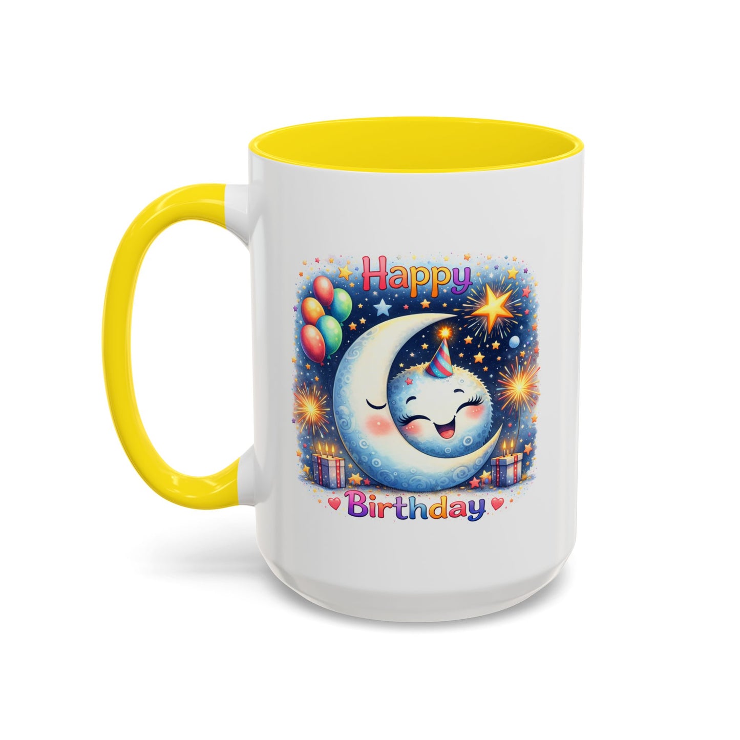 Birthday Mug - Moon and Stars