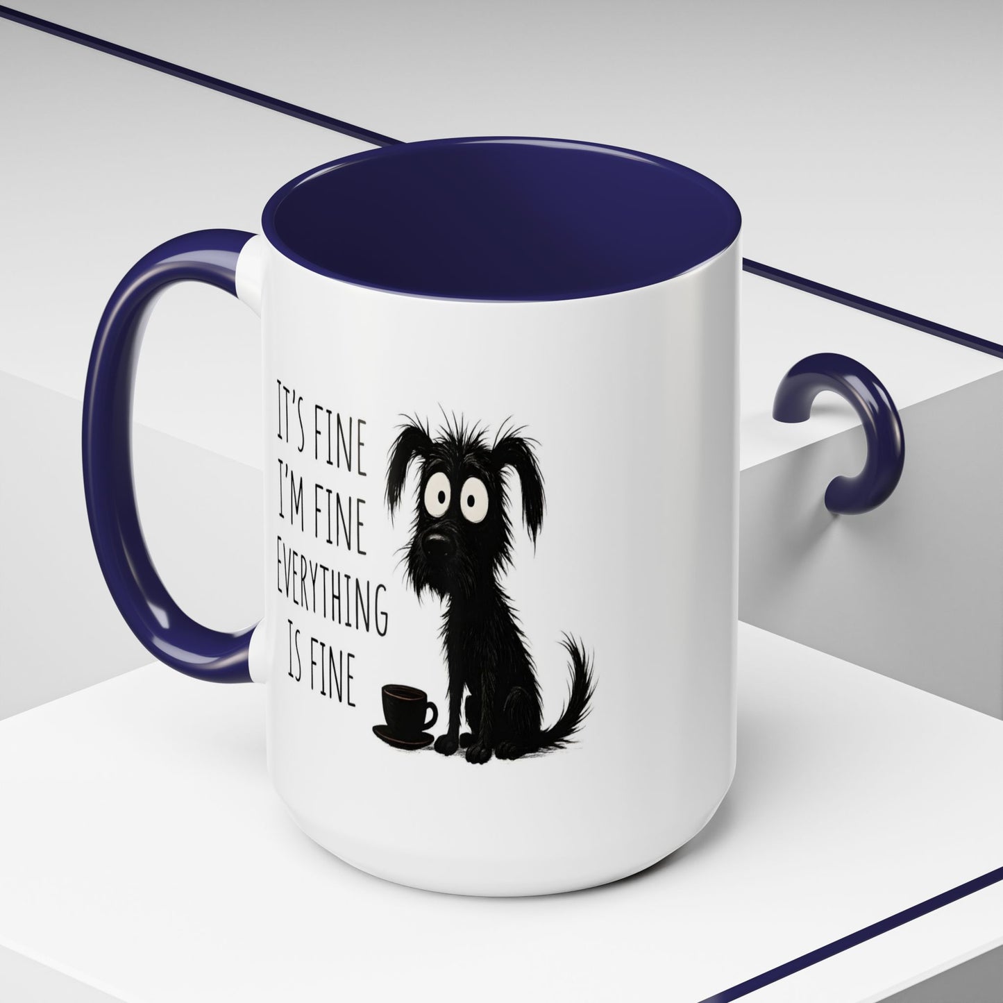 Animal Mug - It's Fine, I'm Fine