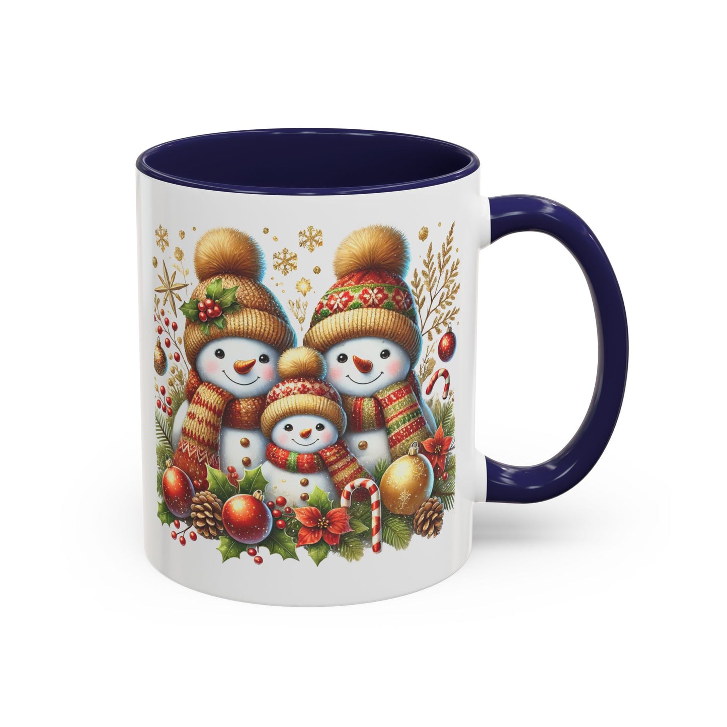 Christmas Mug - Gingerbread Snowman Family 3