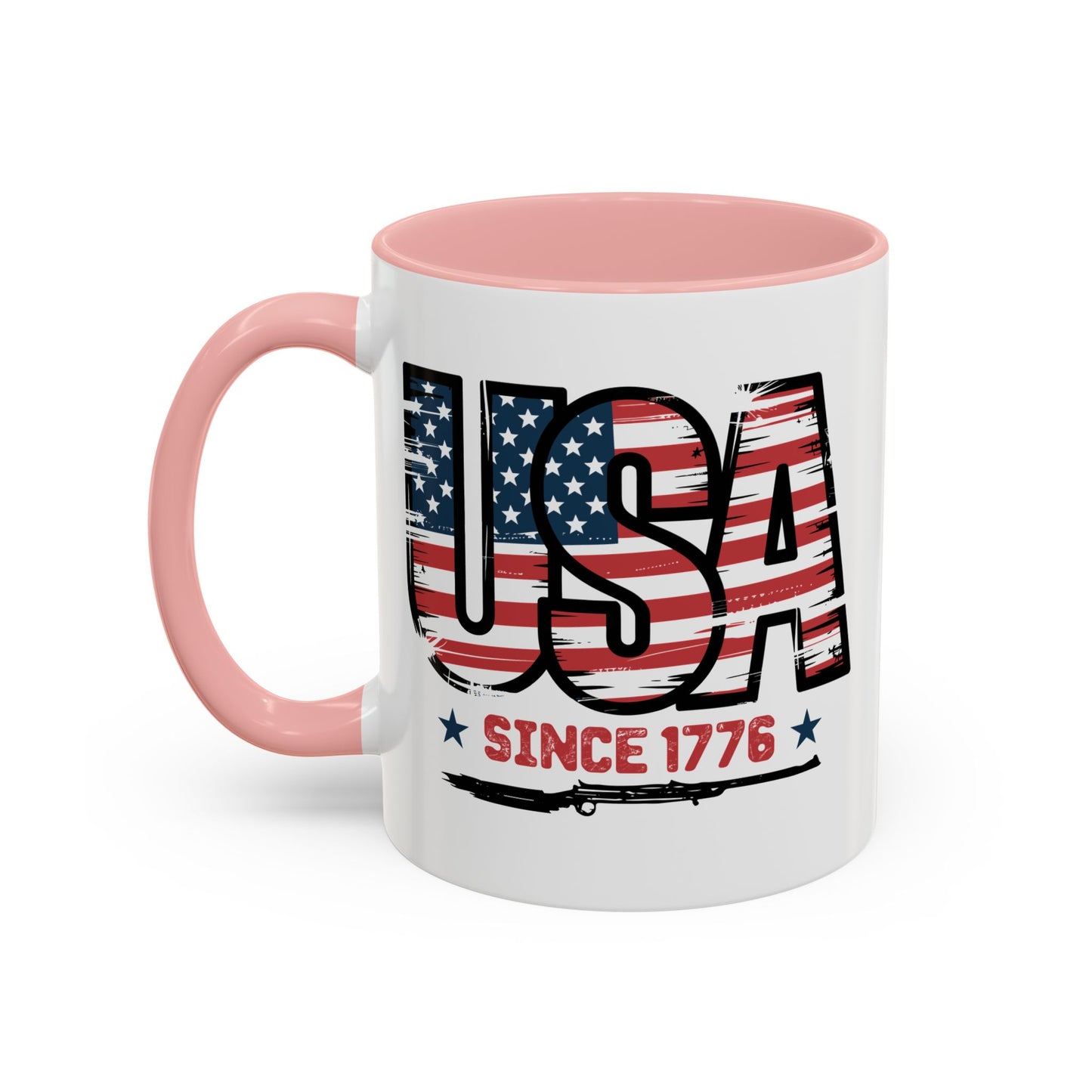 4th of July Mug - USA Since 1776 Gun