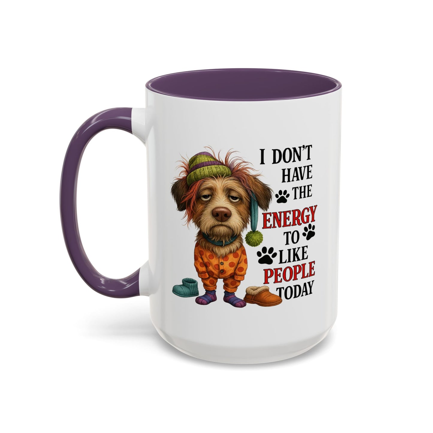 Animal Mug - I Don't Have The Energy