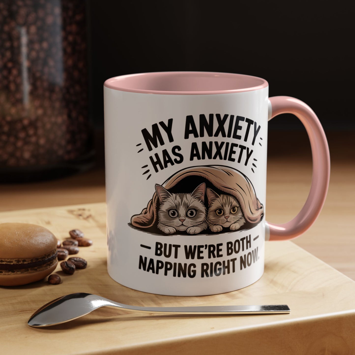 Animal Mug - My Anxiety Has Anxiety