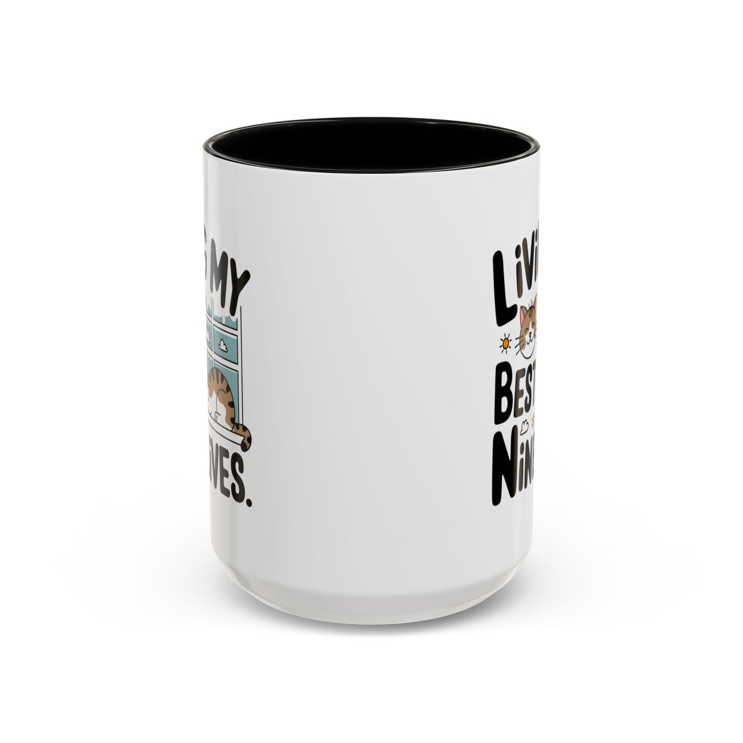 Animal Mug - Living My Best Nine Lives