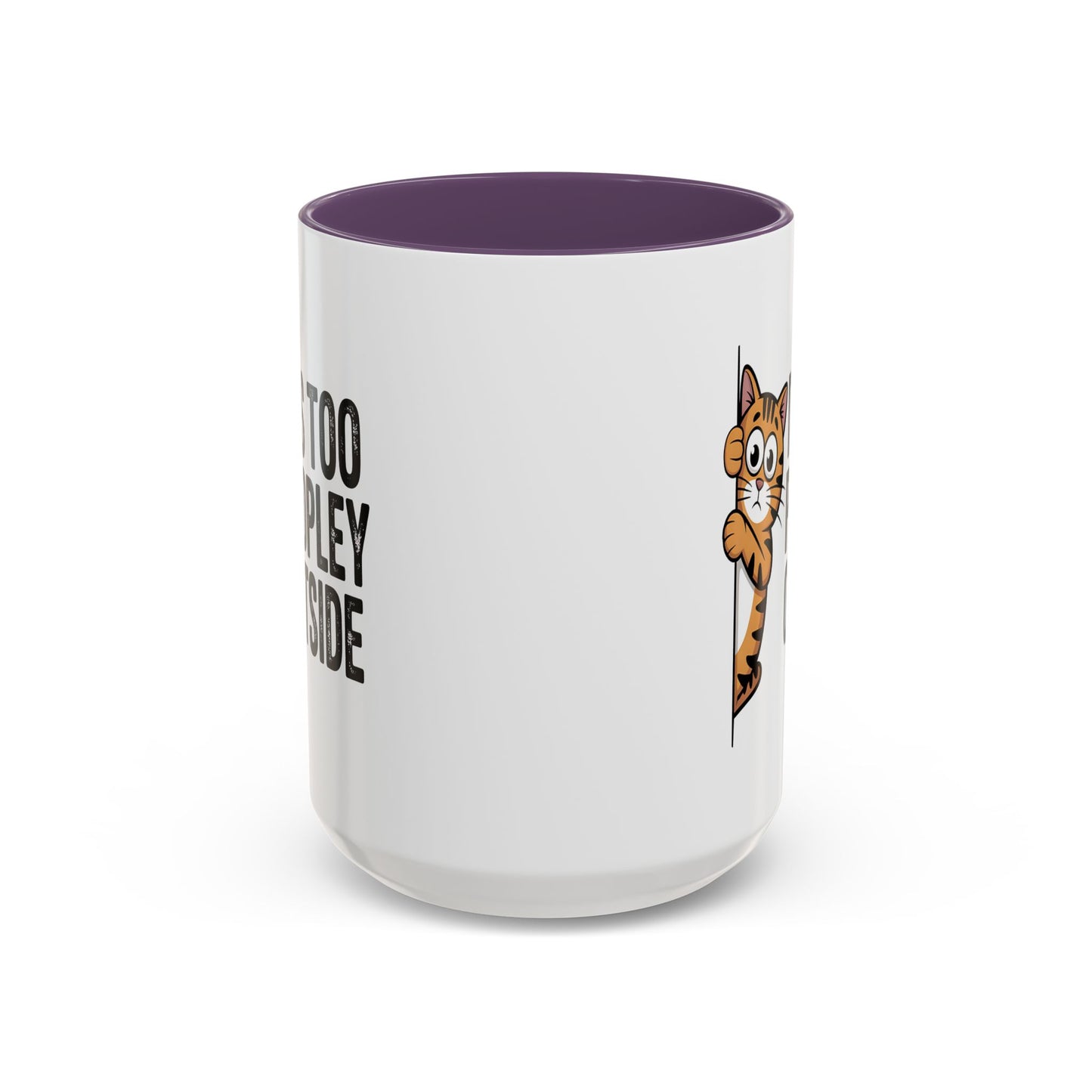 Animal Mug - It's Too Peopley Outside