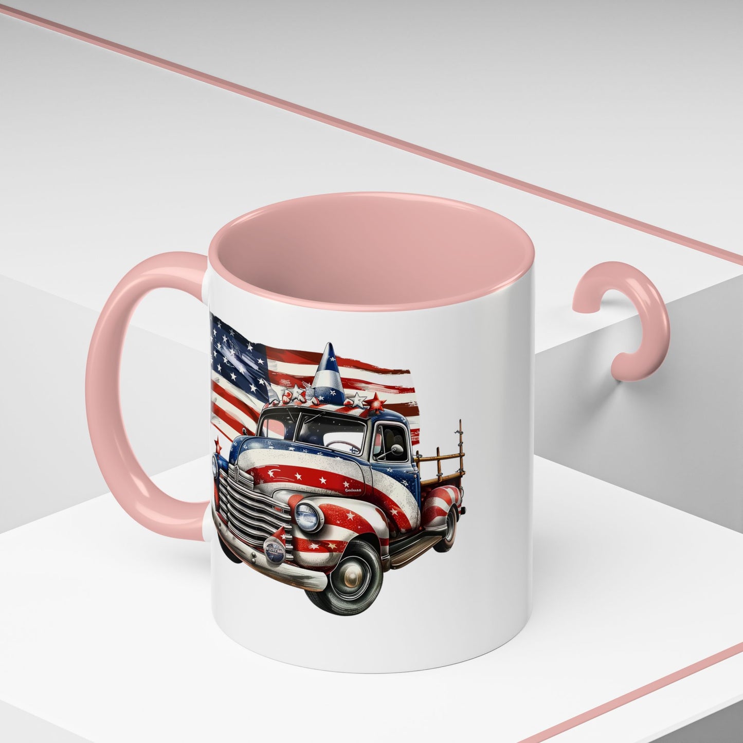 4th of July - Old Truck & Flag 2