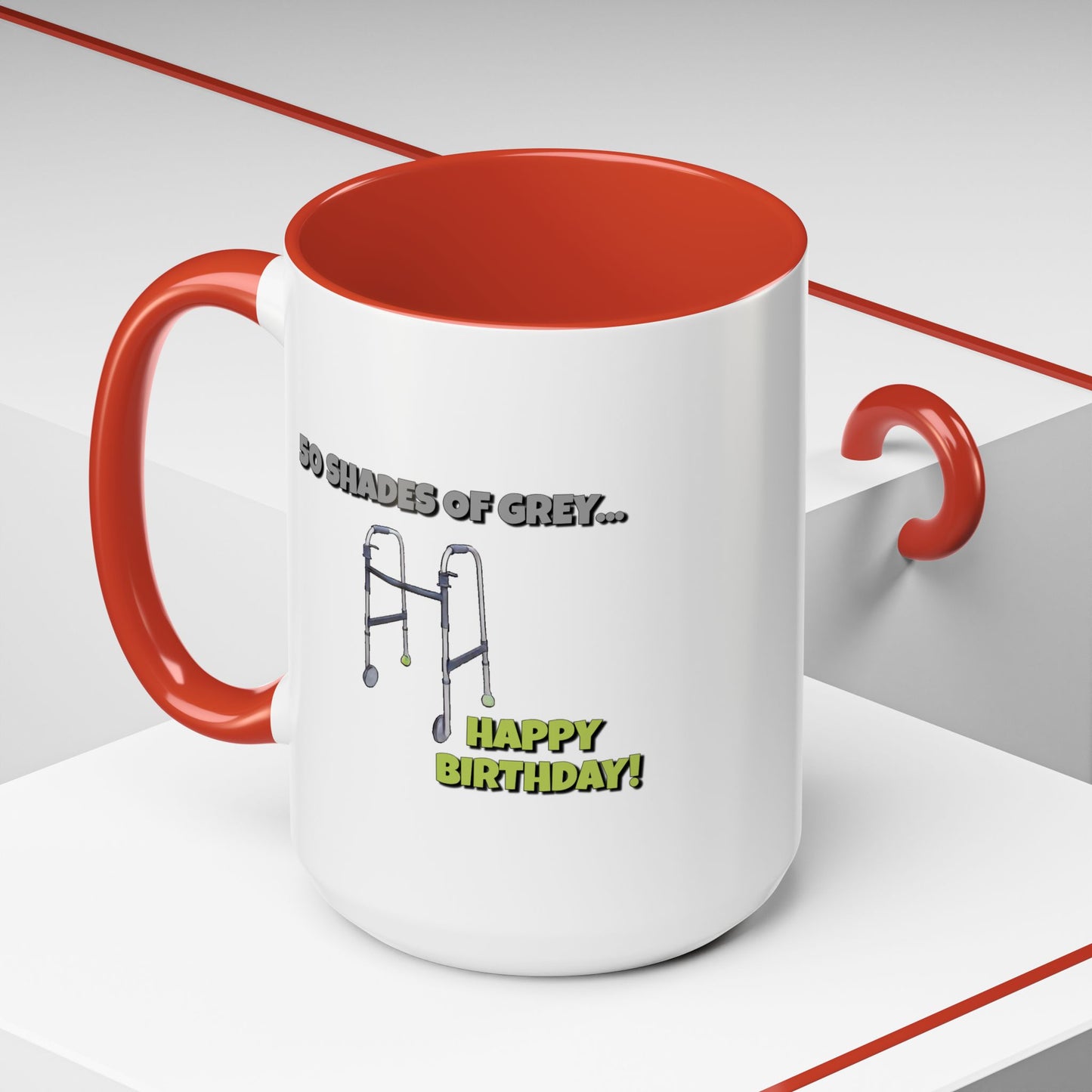 Birthday Mug - 50 Shades of Grey