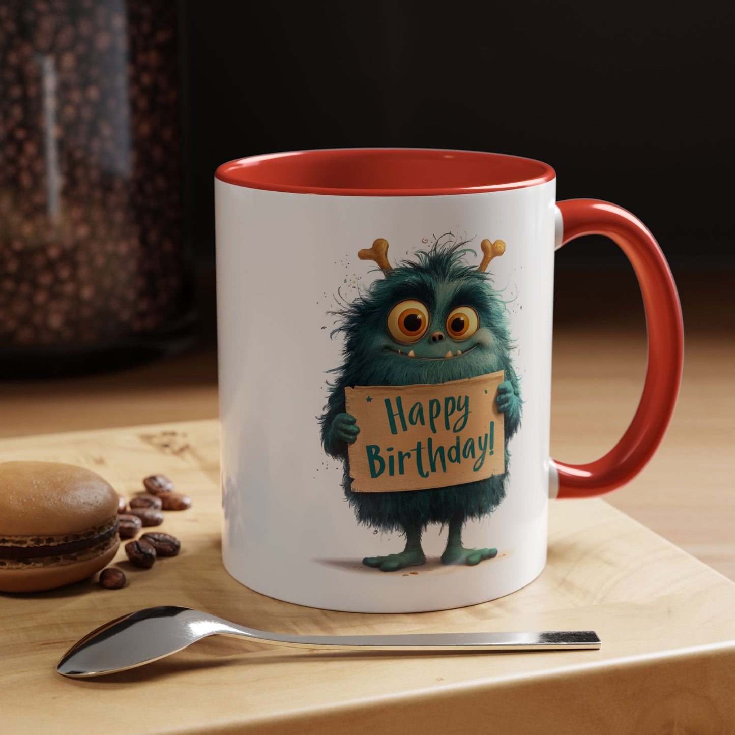 Birthday Mug - Birthday Sign Monster