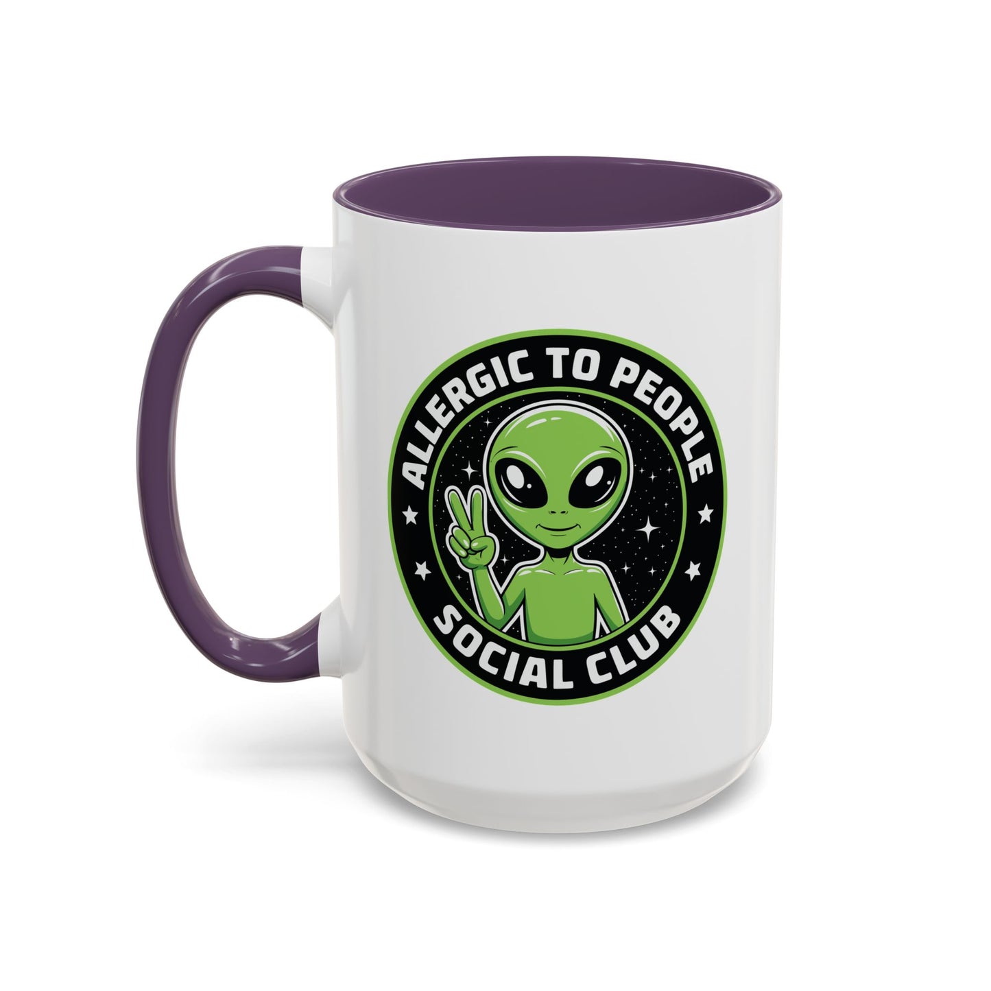 Alien Mug - Allergic To People
