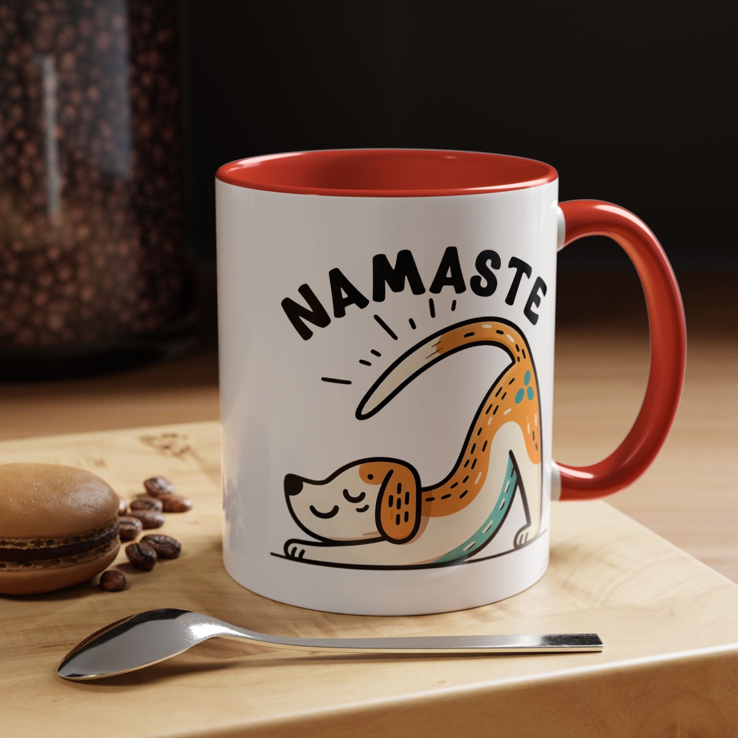 Animal Mug - Namaste Dog