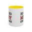 Christmas Mug - Ho Ho Ho Merry Christmas Green & Red Text 2