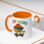 Humor Mug - Stay Weird Mushroom Skateboard