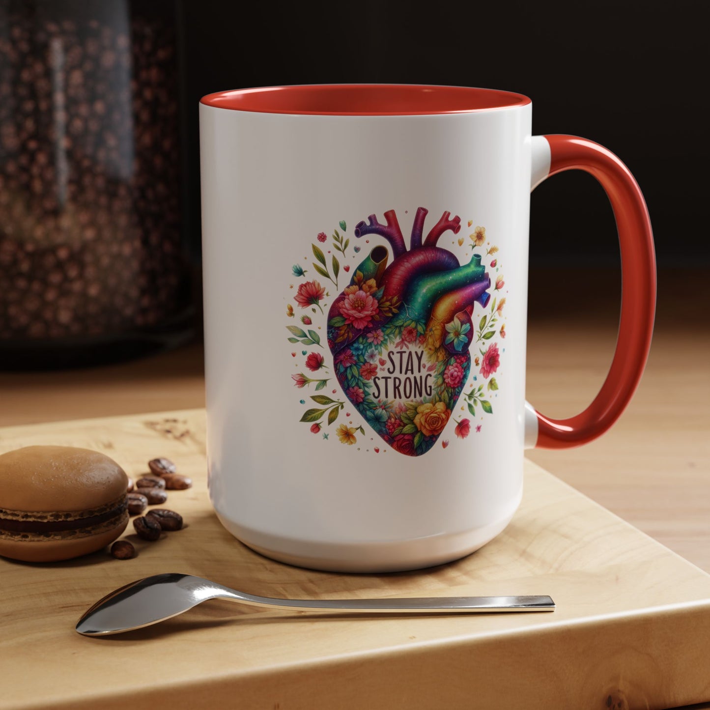 Wellness Mug - Stay Strong Heart