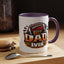 Father's Day Mug - Best Dad Ever Football