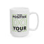 Motivation Mug - Think Positive Do Your Best Frame