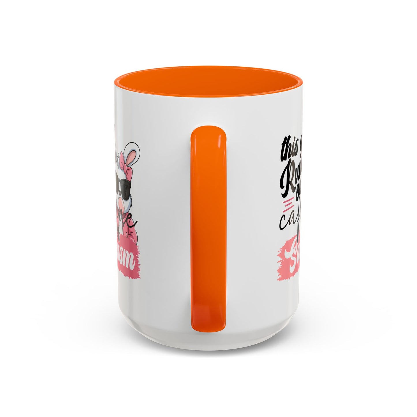 Humor Mug - This Girl Runs on Caffeine & Sarcasm