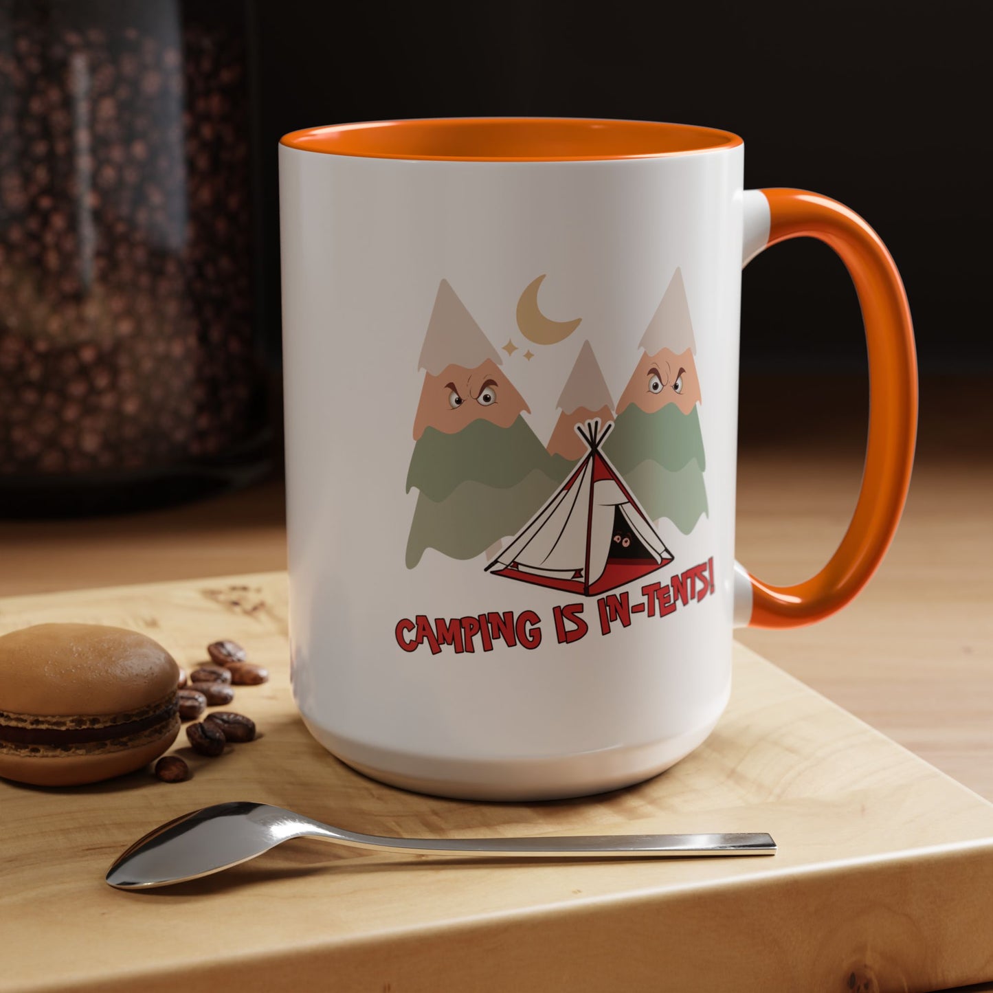 Humor Mug - Camping Is In Tents