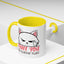 Adult Mug - Fluff You White Cat