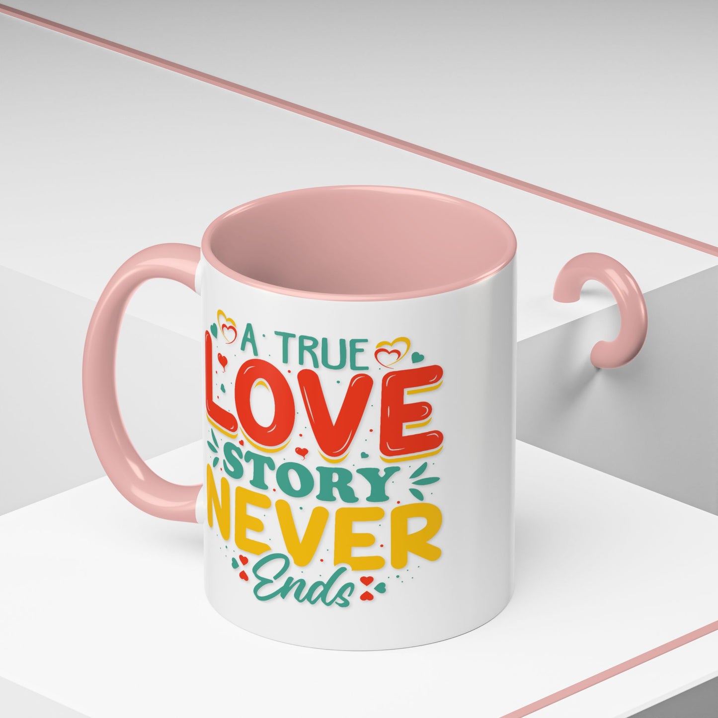 Anniversary Mug - A true Love Story Never Ends