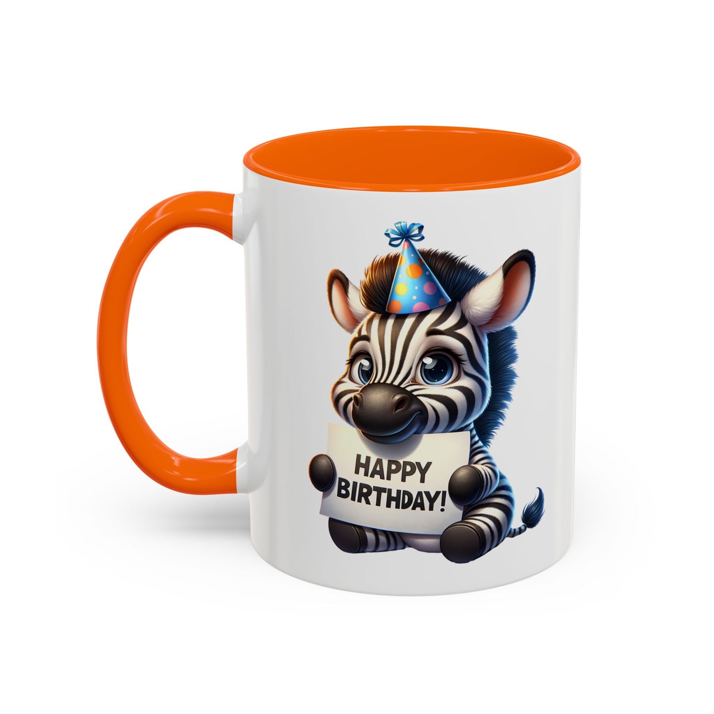 Birthday Mug - Zebra Clipart