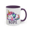 Humor Mug - Nope Unicorn
