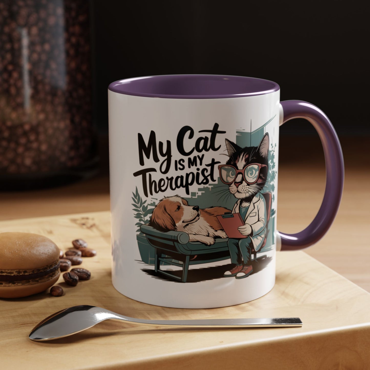 Animal Mug - My Cat Is My Therapist