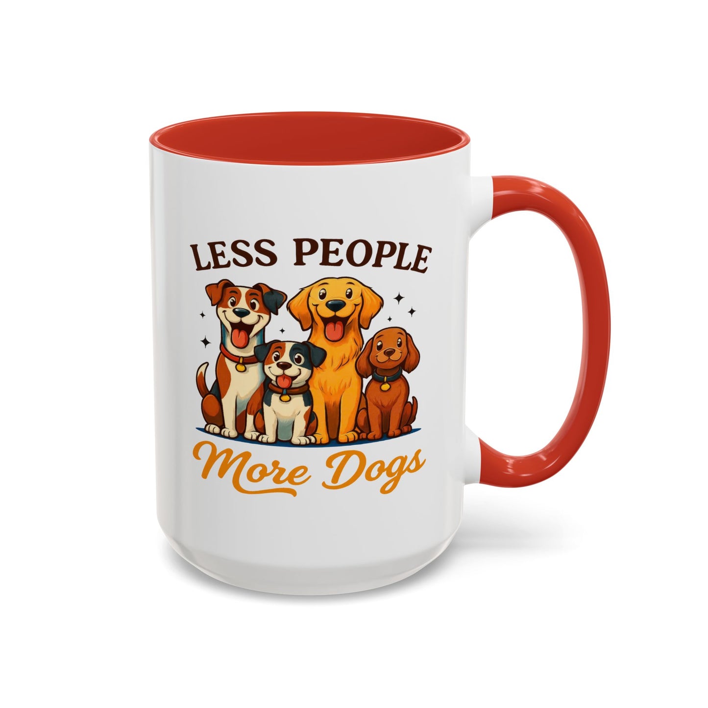 Animal Mug - Less People More Dogs