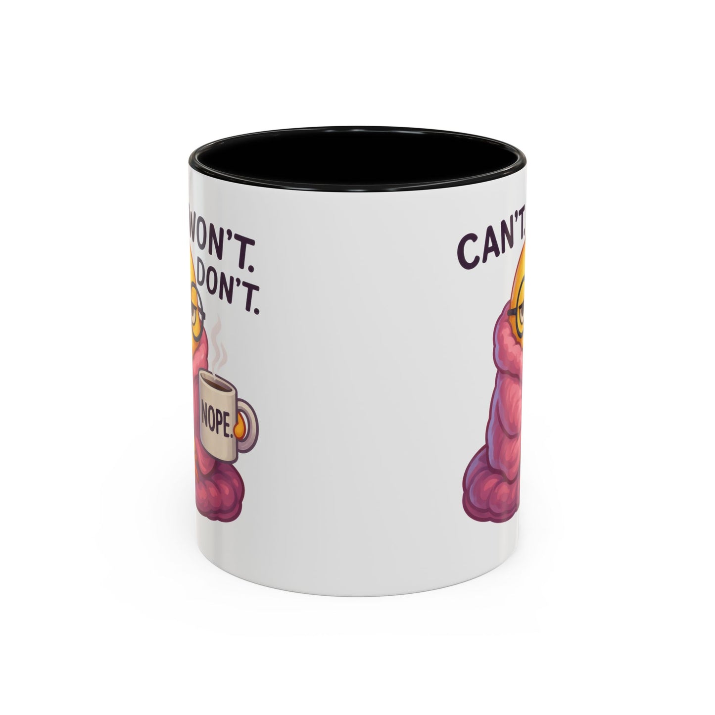 Office Mug - Can't Won't Don't