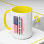 4th of July Mug - Happy Birthday America Flag