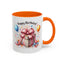 Birthday Mug - Happy Birthday Pink Ribbon Present