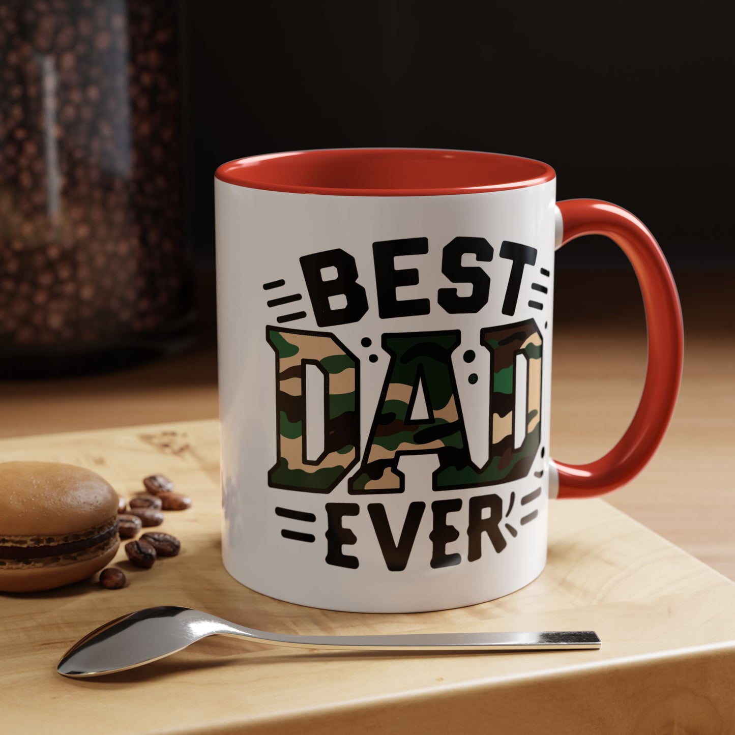 Father's Day Mug - Best Dad Ever Cammo