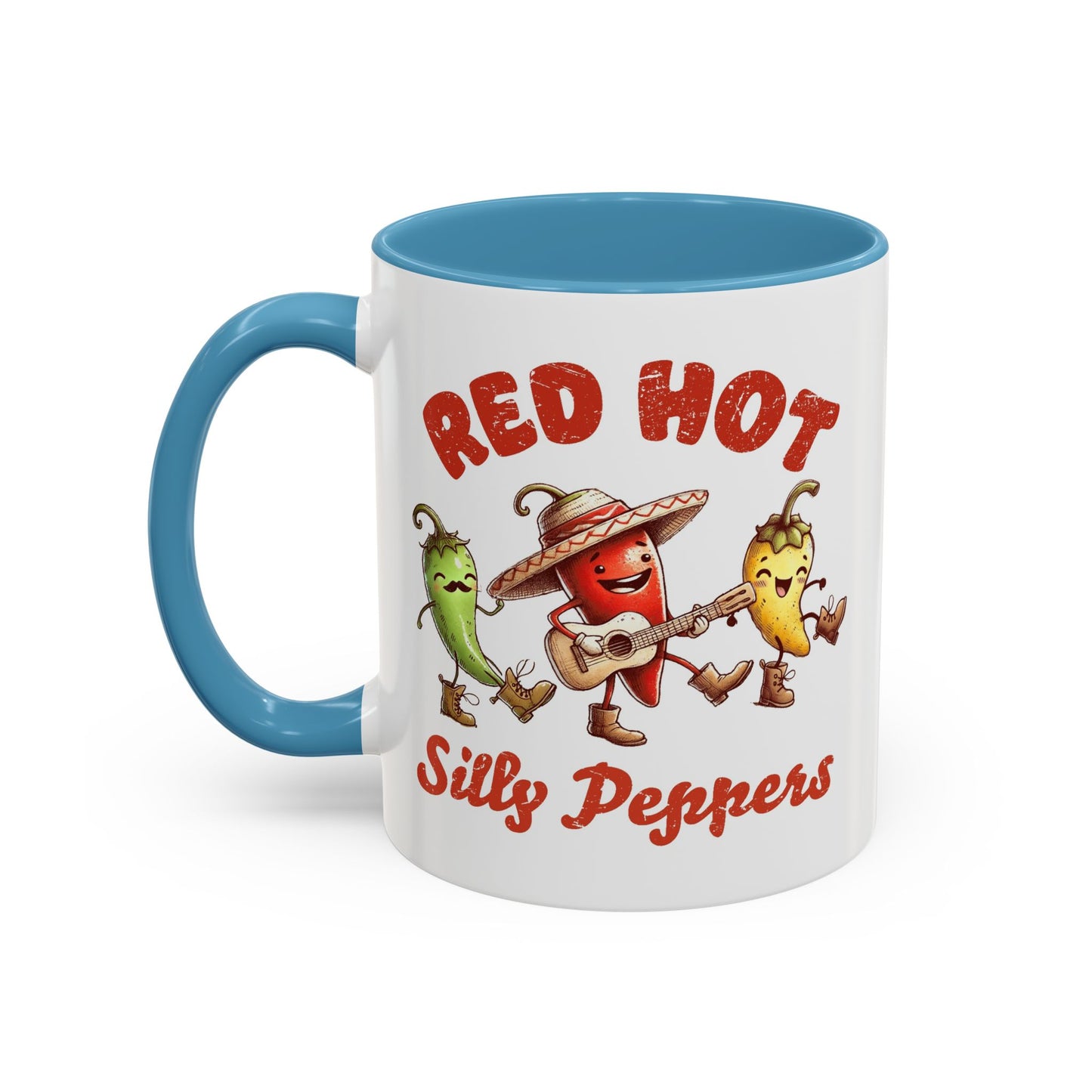 Humor Mug - Red Hot Silly Peppers