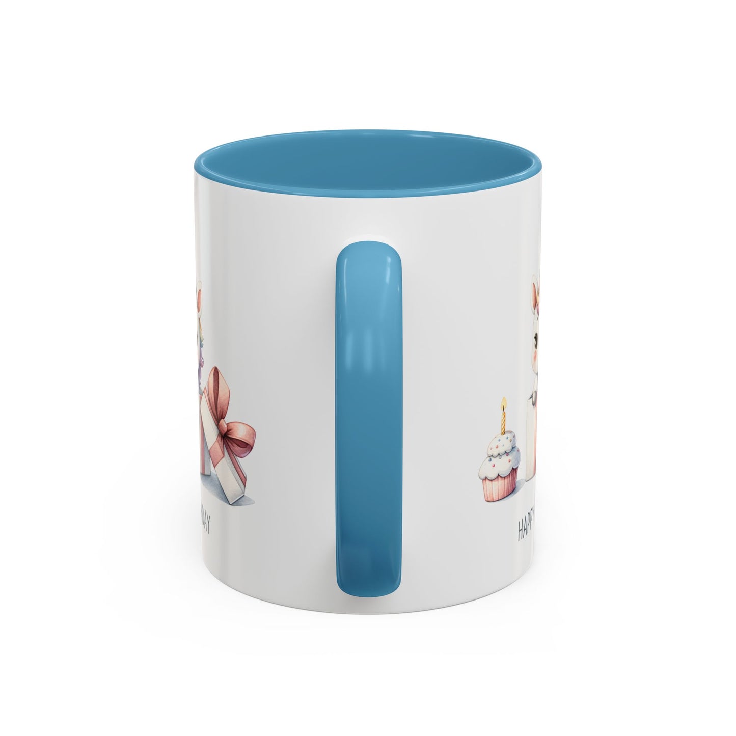 Birthday Mug - Unicorn With Present