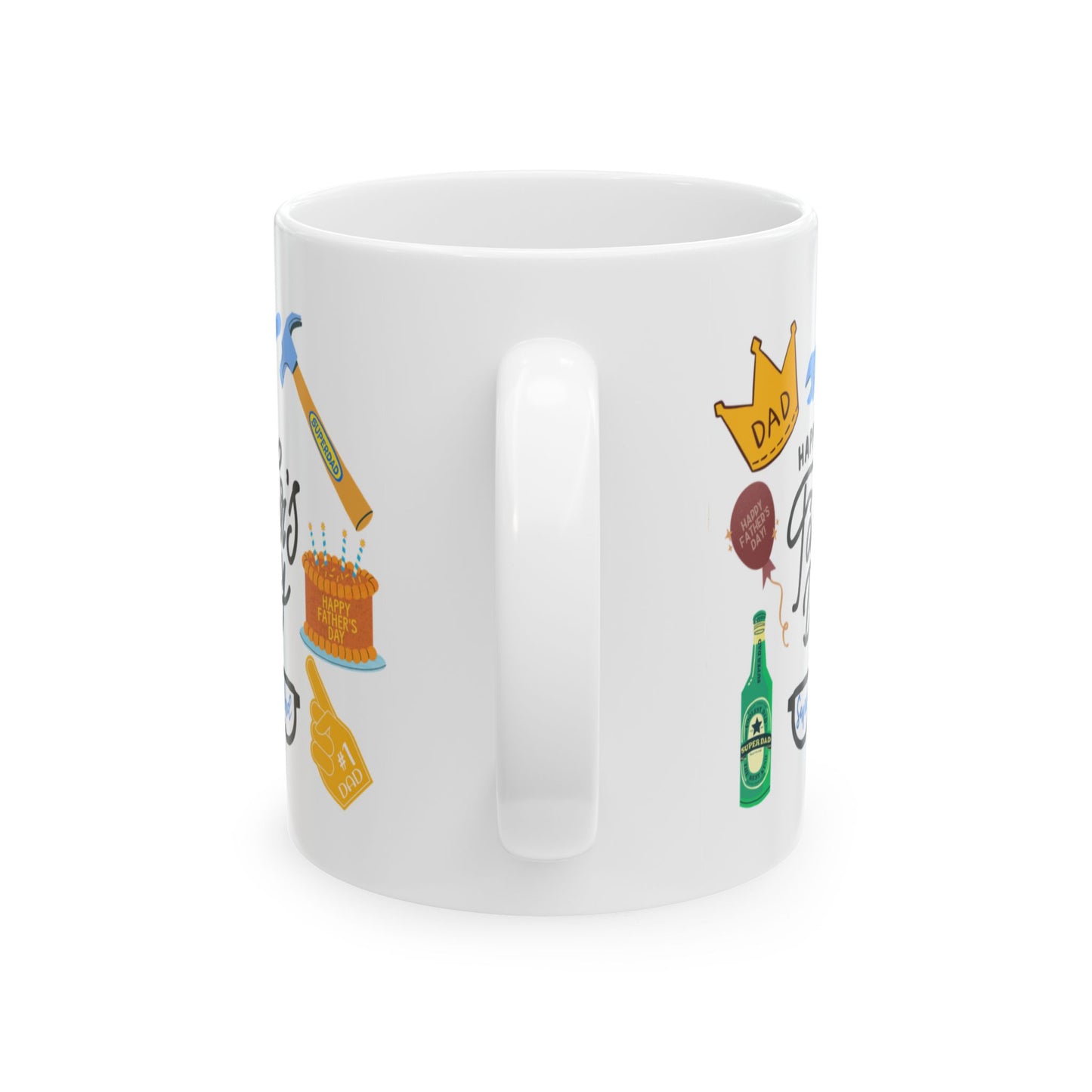 Father's Day Mug -  Happy Father's Day Collage