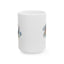 Valentine's Day Mug - I Love You Moon Graphic
