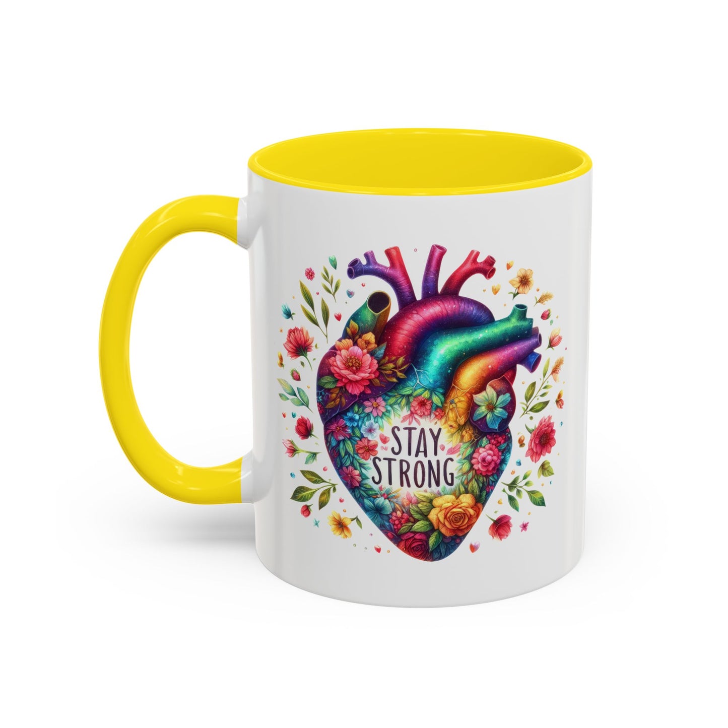 Wellness Mug - Stay Strong Heart