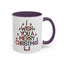 Christmas Mug - I Wish You a Merry Christmas Present Treee