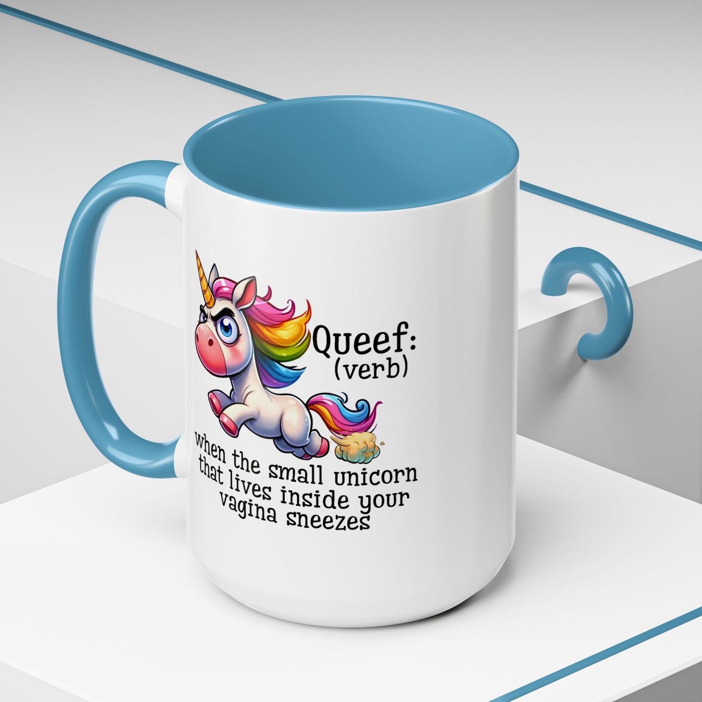 Adult Mug - Queef Unicorn