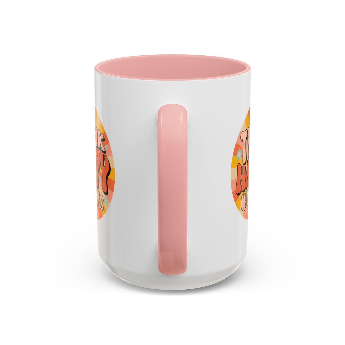 Wellness Mug - Think Happy Thoughts Hippie