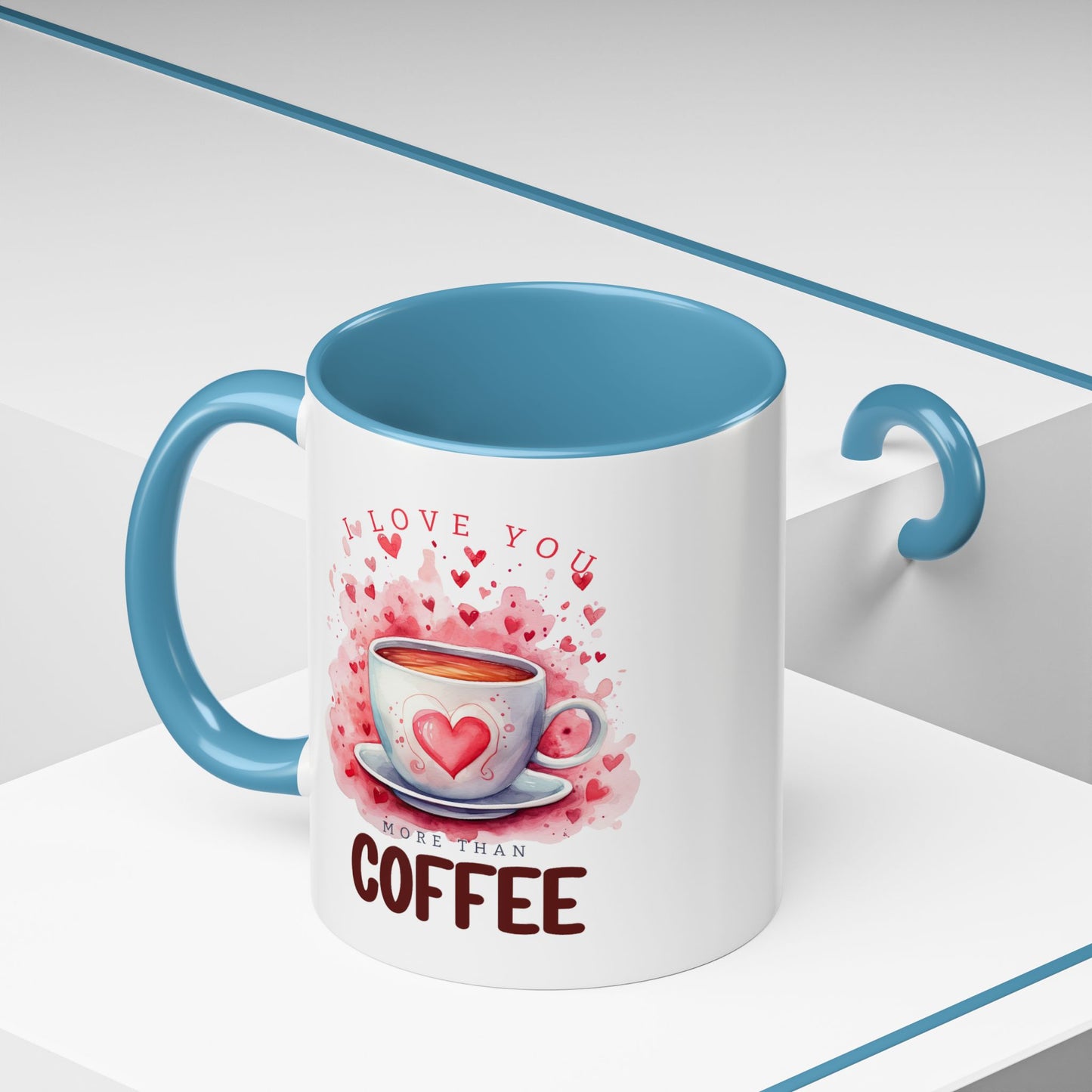 Valentine's Day Mug - I Love You Coffee