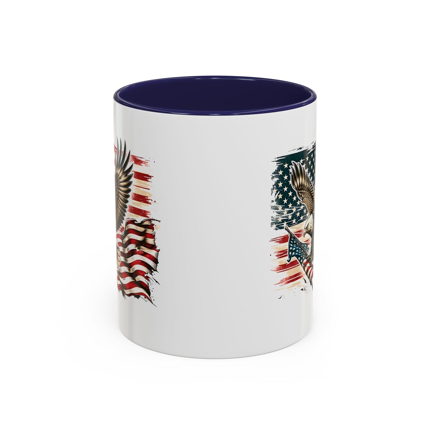 4th of July Mug - American Bald Eagle Flag 9