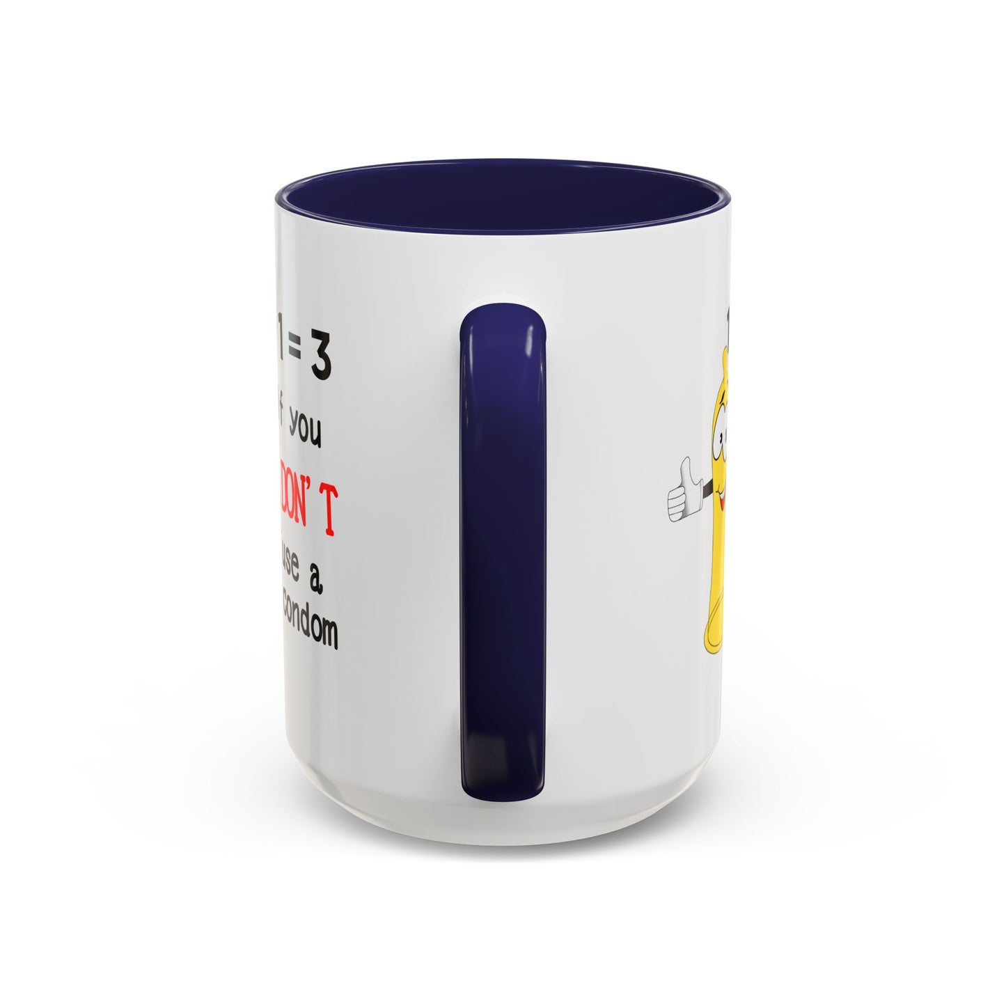 Adult Mug - One Plus One Equals Three