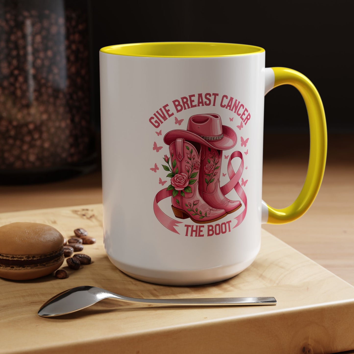 Support Mug - Give Cancer The Boot