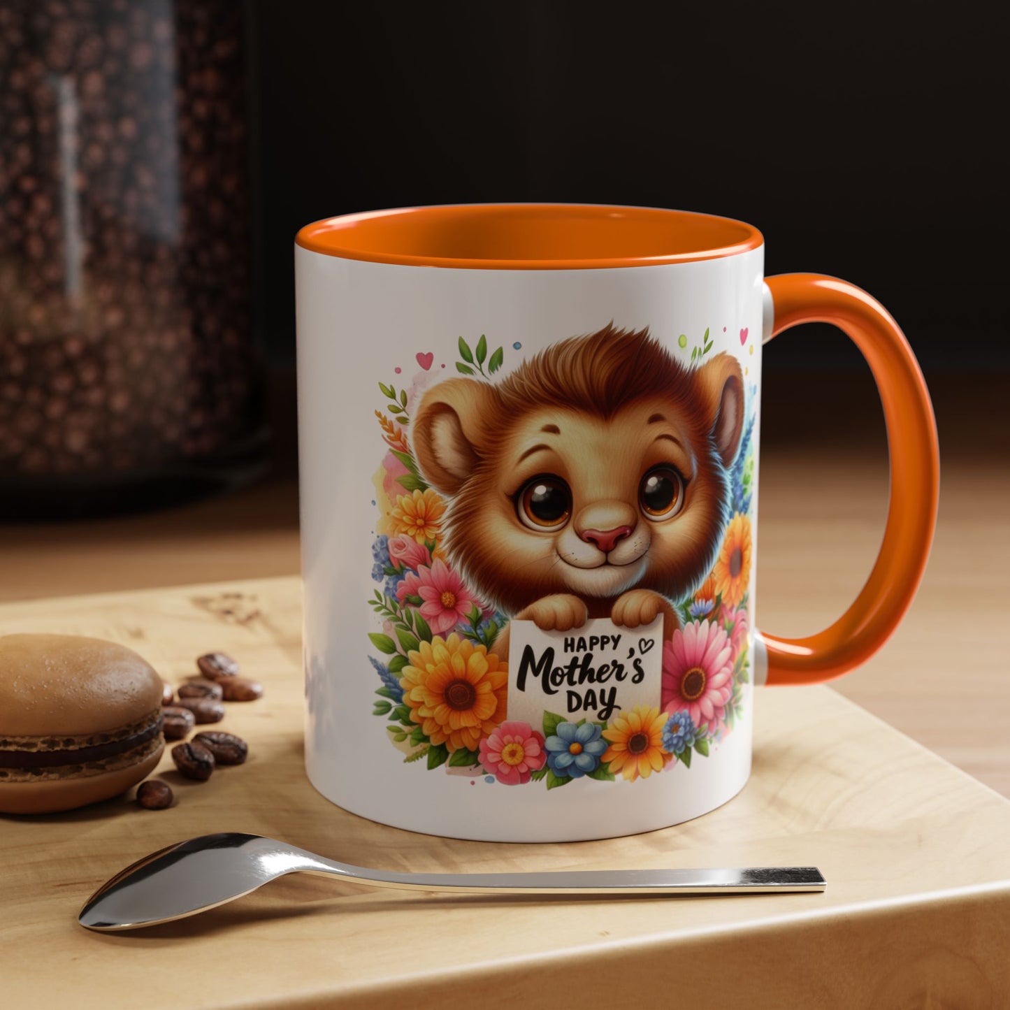 Mother's Day Mug - Happy Mother's Day Lion