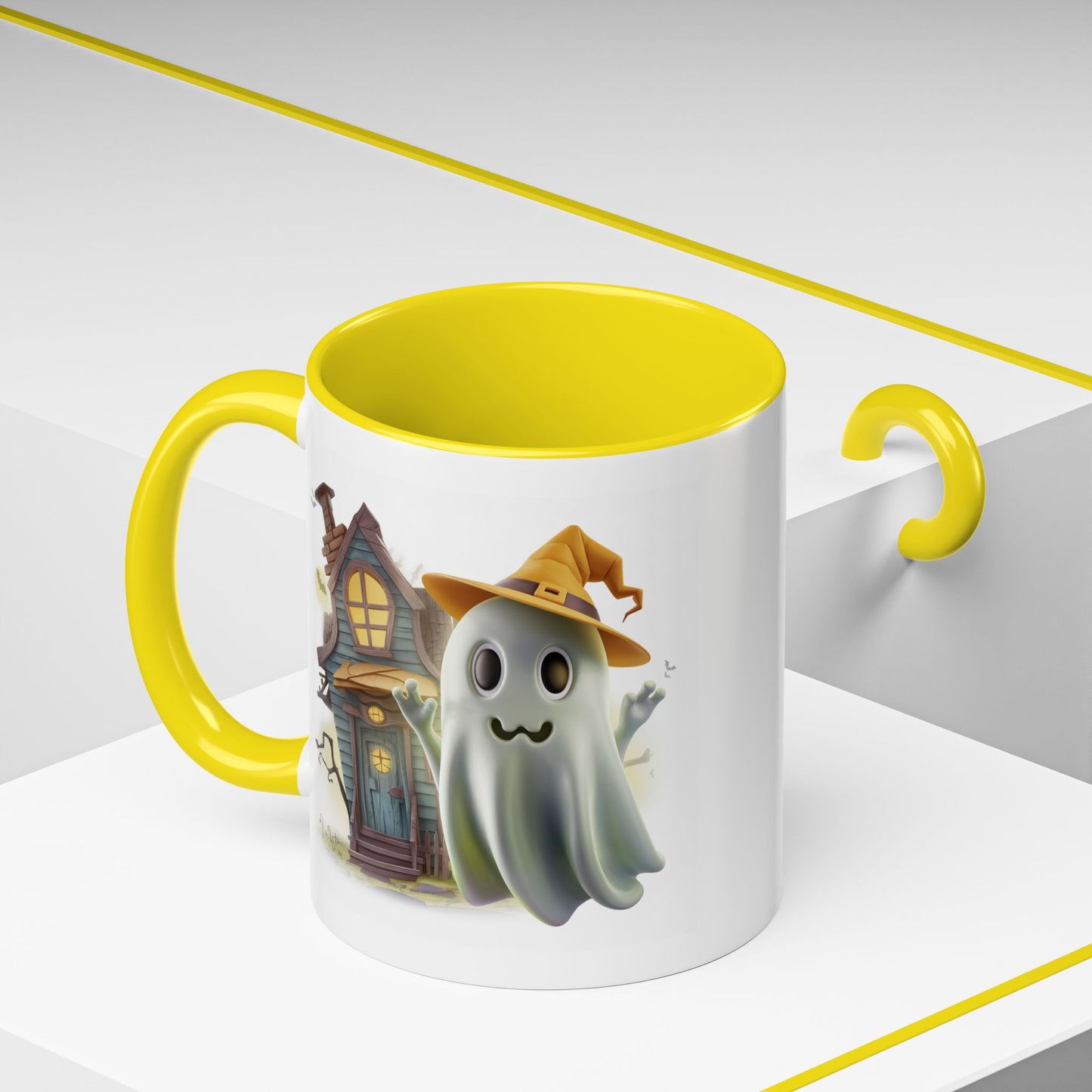 Halloween Mug - Spooky Ghost House