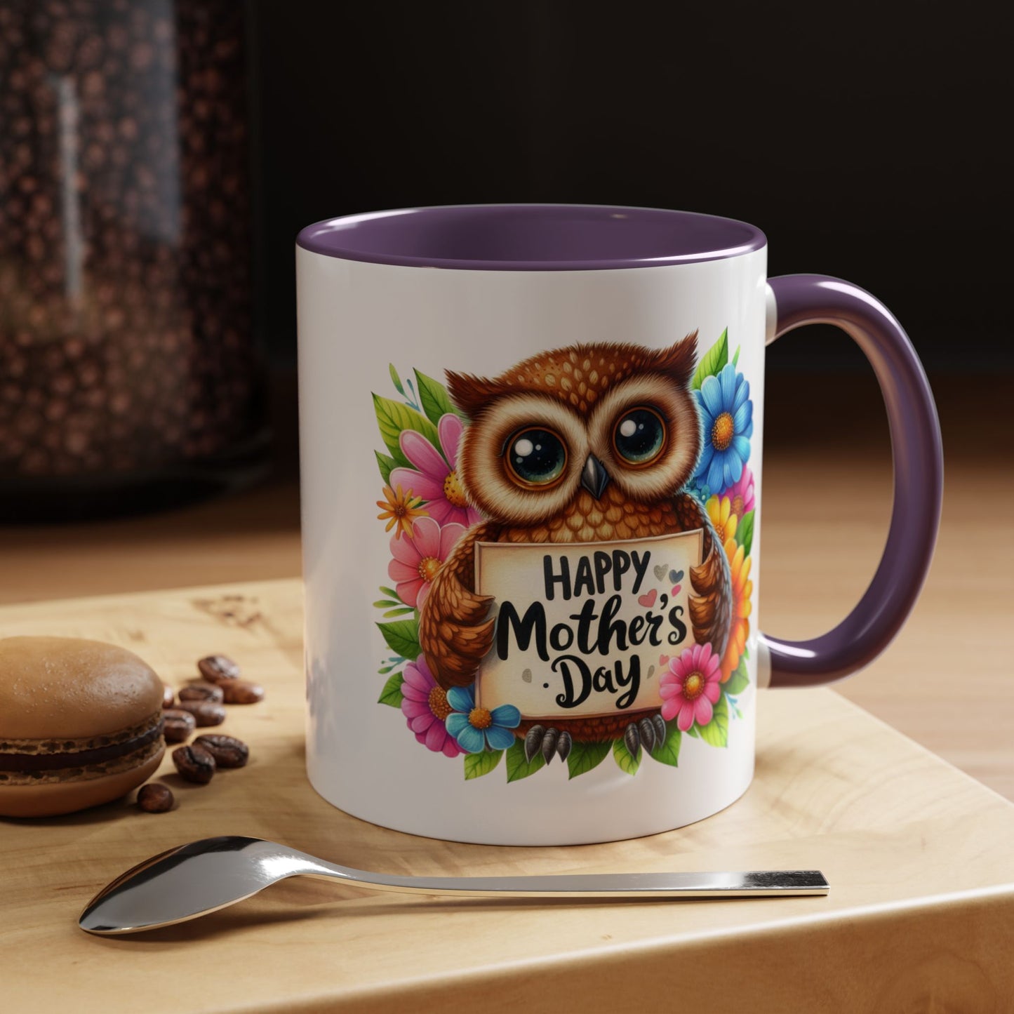 Mother's Day Mug - Happy Mother's Day Owl