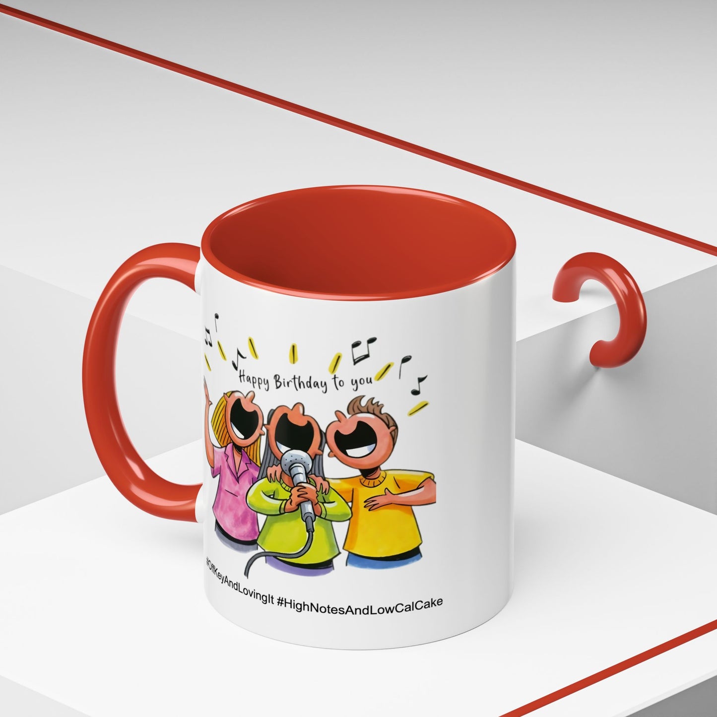 Birthday Mug - Off Key and Loving It