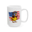 4th of July Mug - Patriotic Duck with Mullet