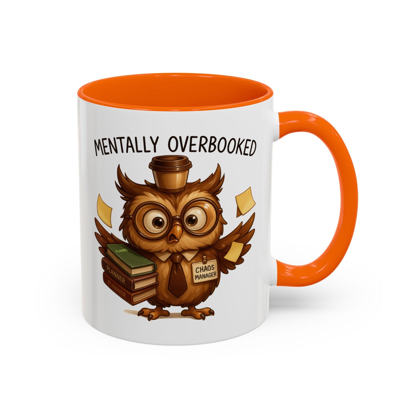 Office Mug - Mentally Overbooked