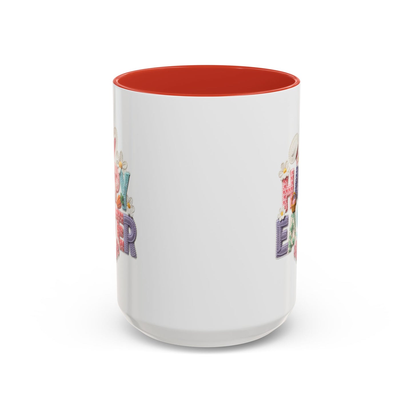 Easter Mug - Happy Easter Latch Yarn